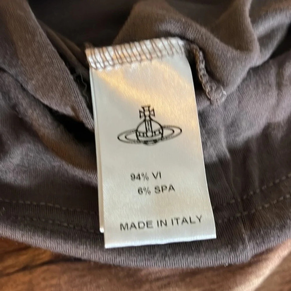 Vivienne Westwood Anglomania Draped and Ruched Long Sleeve Dress, Size XS - Picture 9 of 13